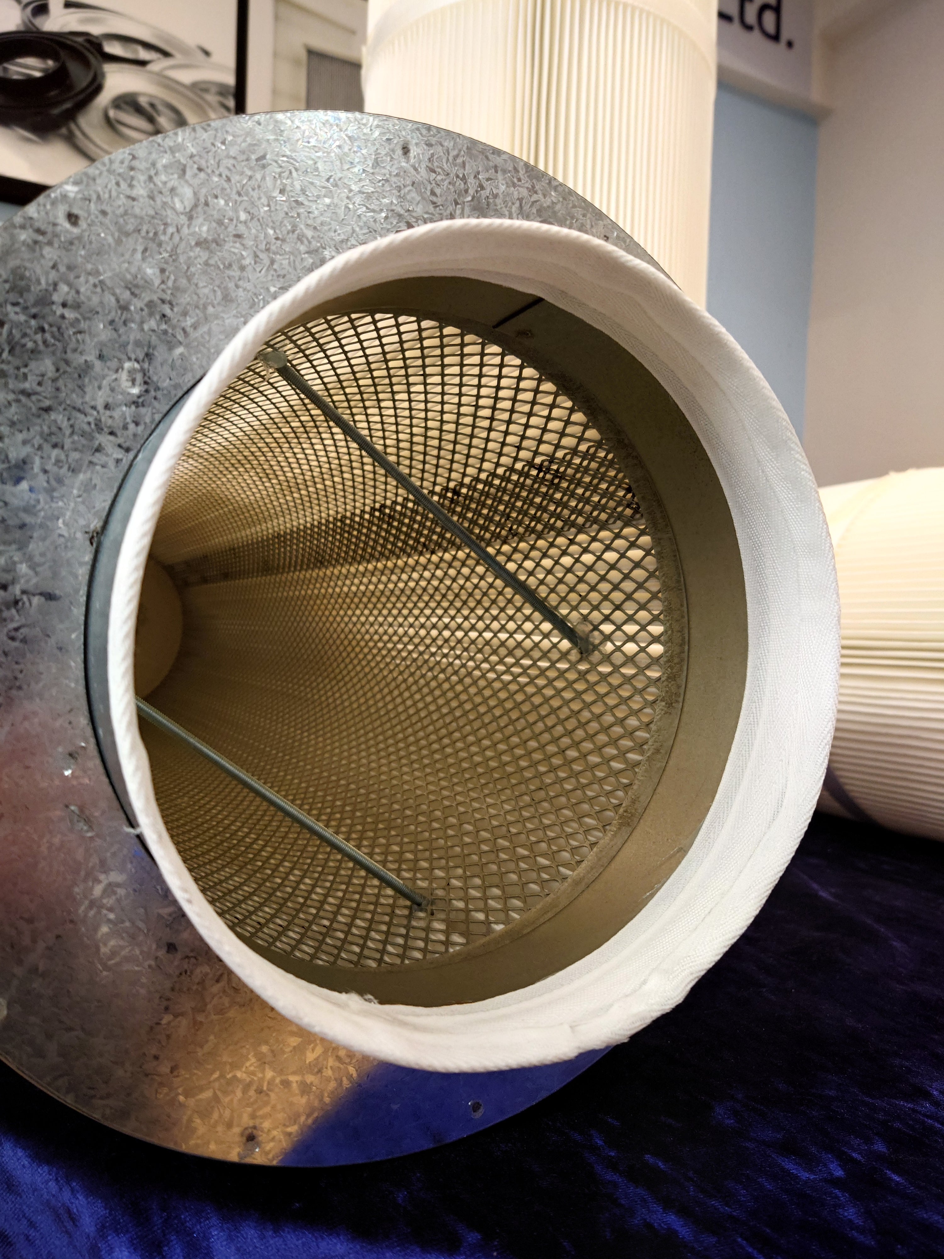 Another Bespoke dust filter, recently supplied. – Cavendish Filters