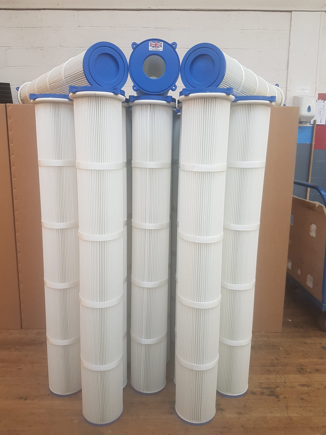 New Bespoke Two Meter Dust Filters