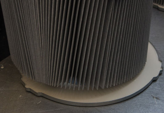 Pouring the Cartridge Filters